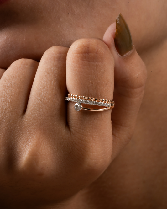 eternal halo diamond ring