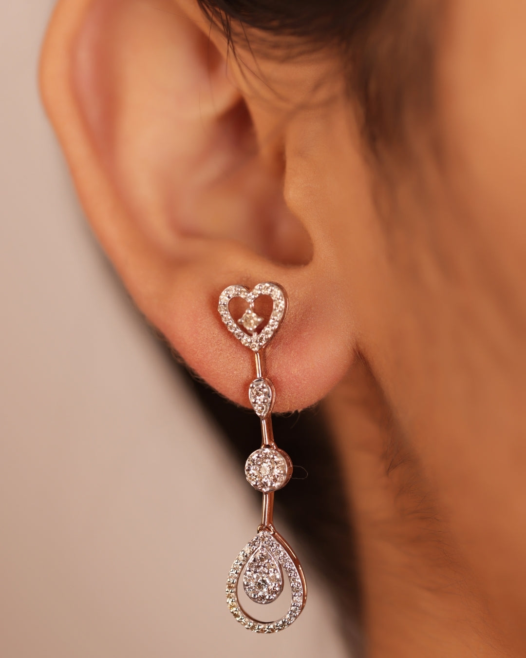 Dazzling Diamond Danglers