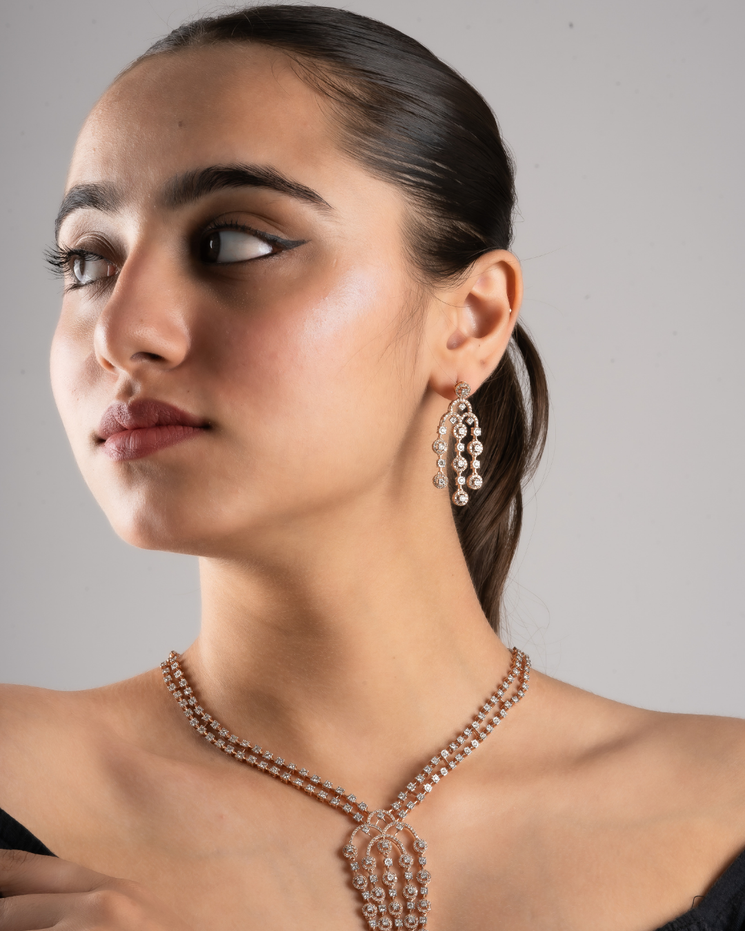 Diamond Hanging Necklace