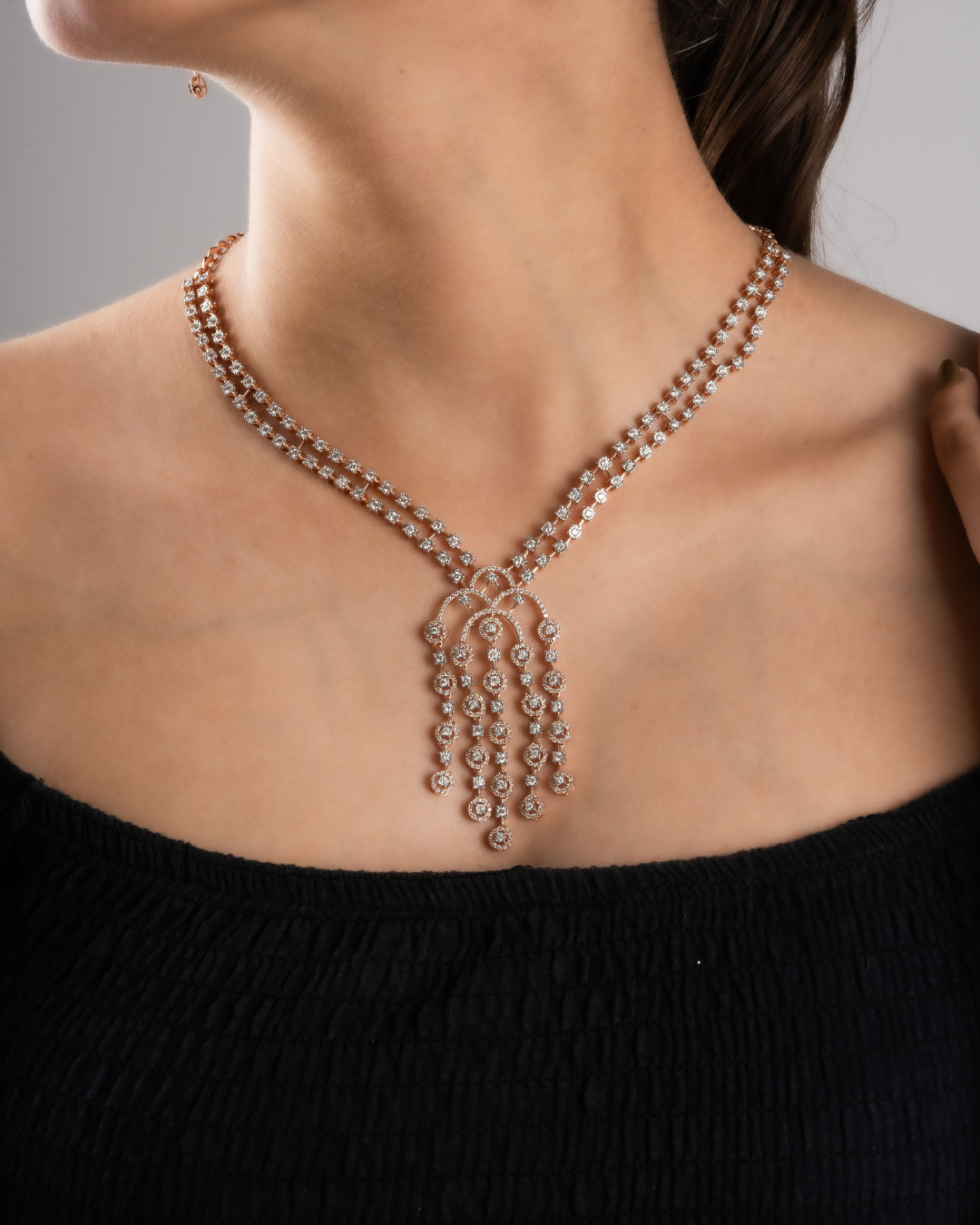 Diamond Hanging Necklace