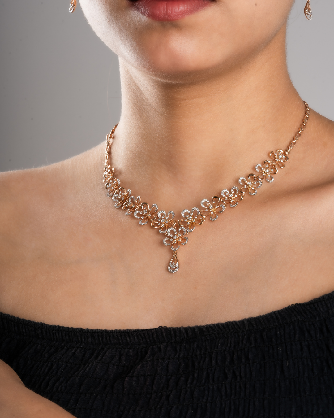 Floral Connecting Necklace