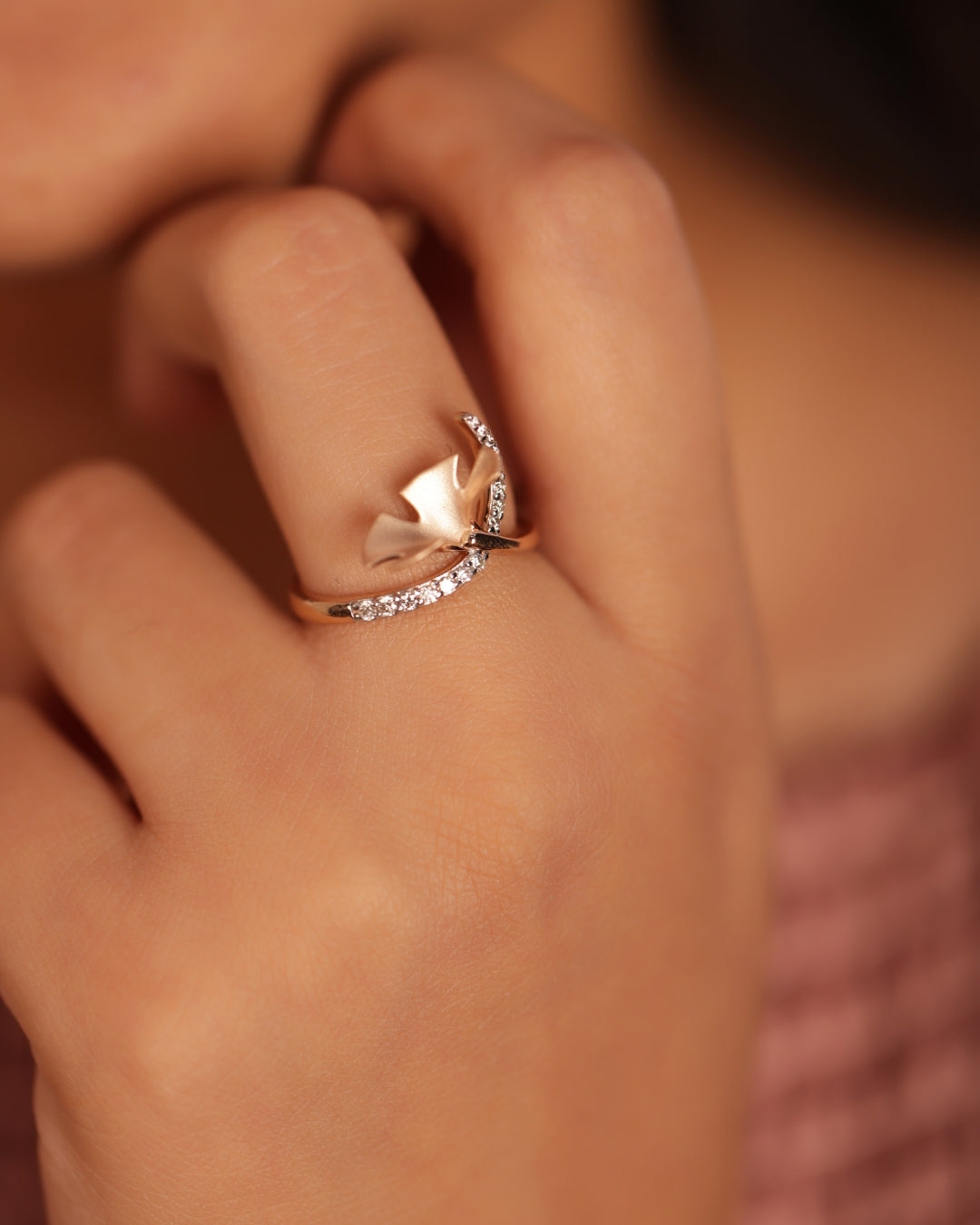 Floral Petal Ring