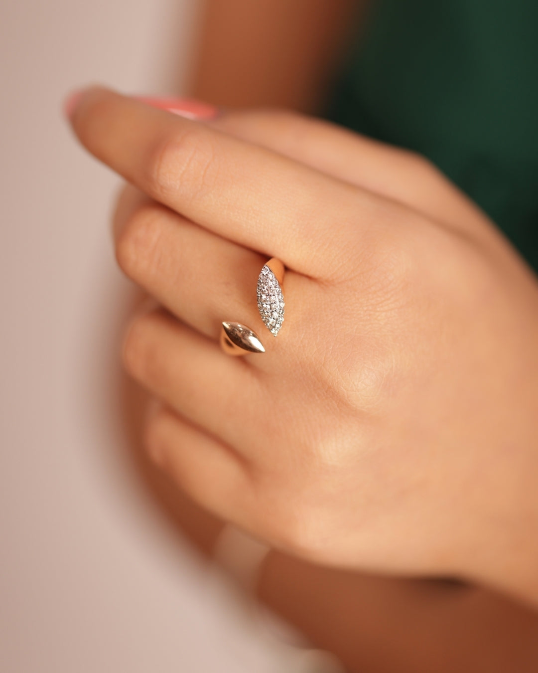 Double Marquise Ring