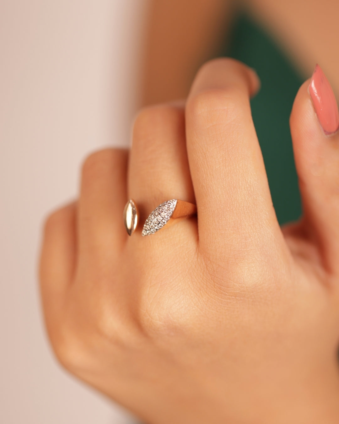 Double Marquise Ring