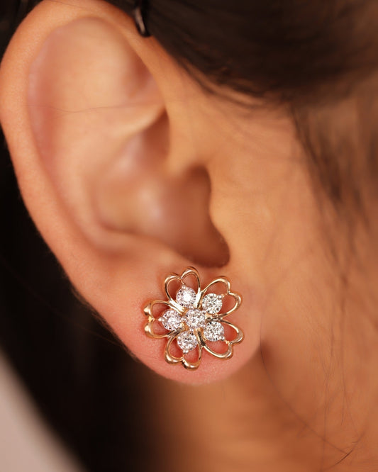 Traditional Floral Diamond Tops