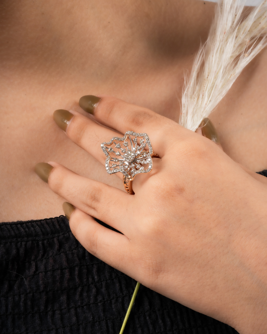 sparkling diamond ring