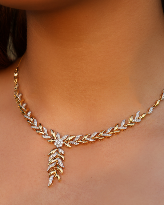Lustre Line Necklace