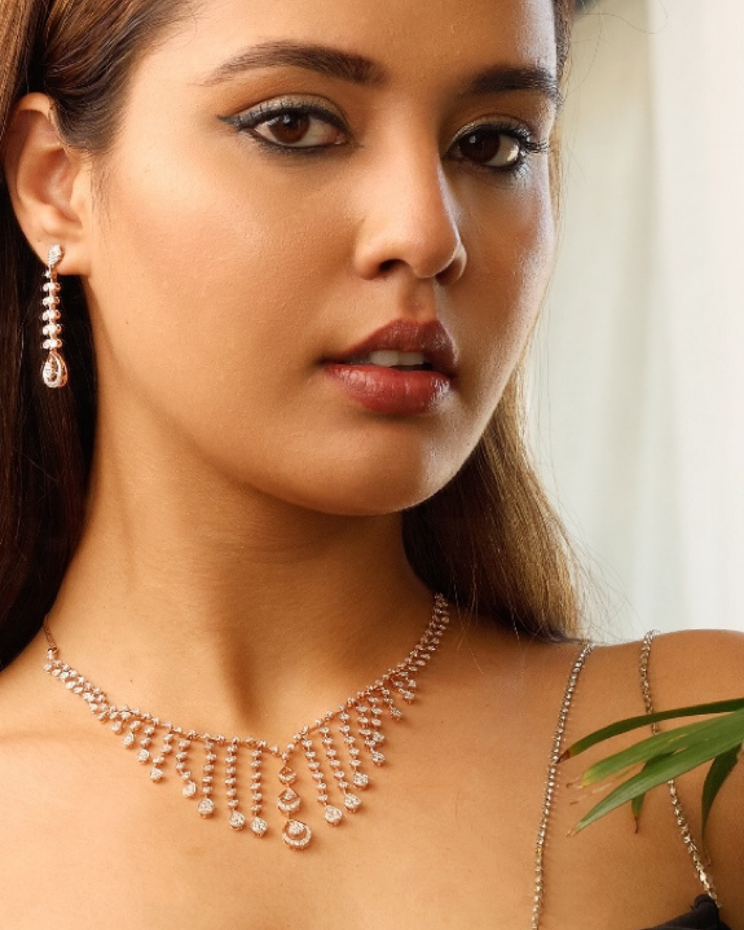 Diamond Cascade Necklace