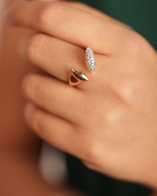 Double Marquise Ring