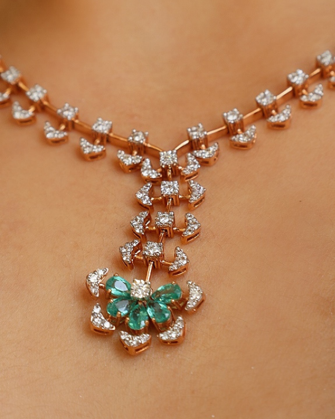 Diamond Ryhthm Necklace